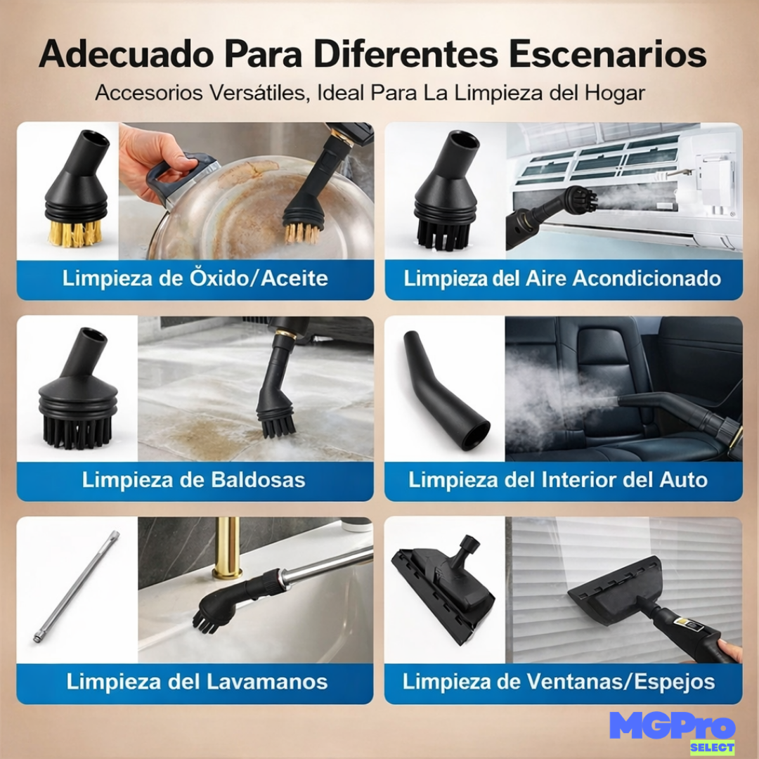 Limpiador de Vapor a Presion de Alta Temperatura