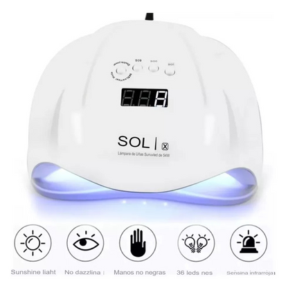 Lámpara de Uñas Manicure Secadora UV