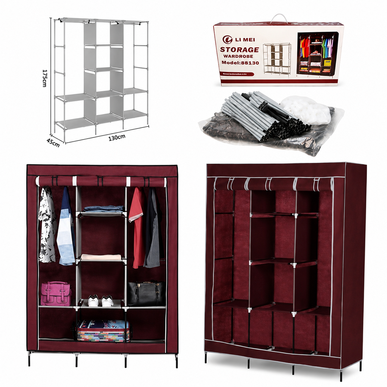 Armario Closet Ropero Armable
