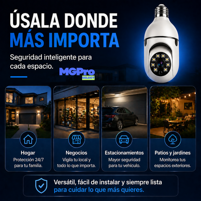Camara Foco De Seguridad Panoramica