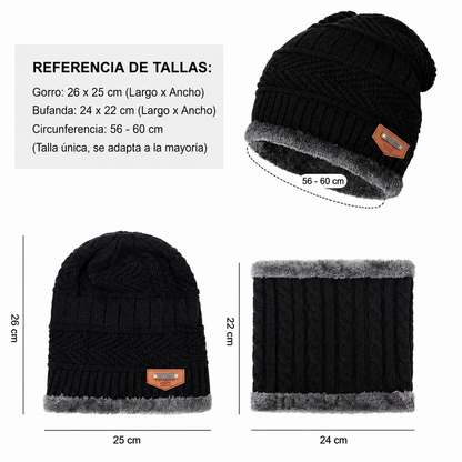 Gorro con Bufanda