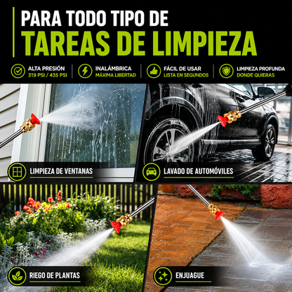 Hidrolavadora Portátil 2 Baterias