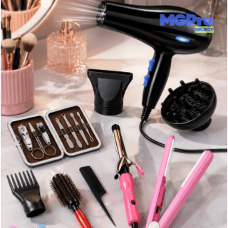 Kit Secado Alisado Cabello Y Manicura