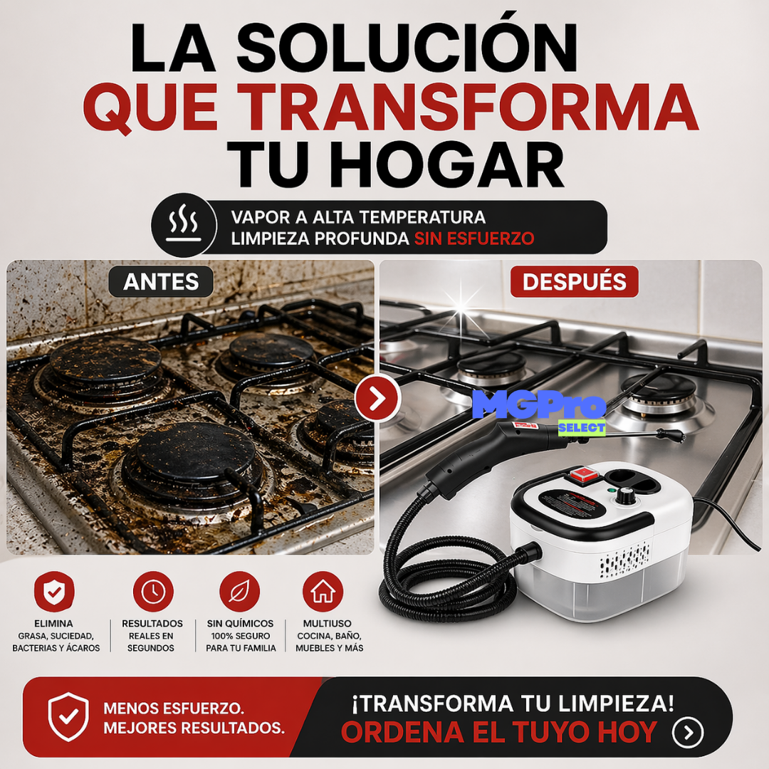 Limpiador de Vapor a Presion de Alta Temperatura
