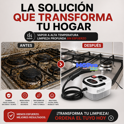 Limpiador de Vapor a Presion de Alta Temperatura