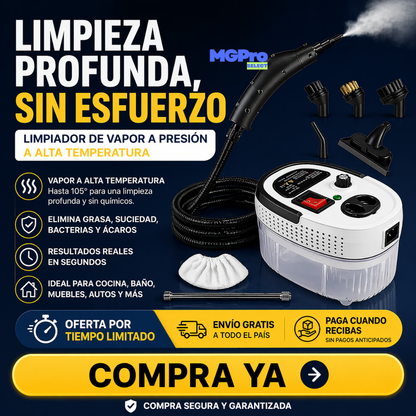 Limpiador de Vapor a Presion de Alta Temperatura