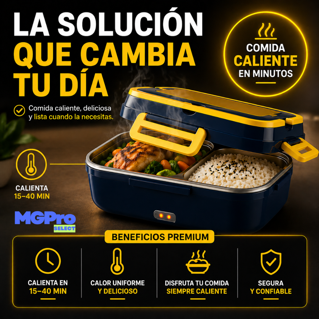 Lonchera Calentador Comida Portatil