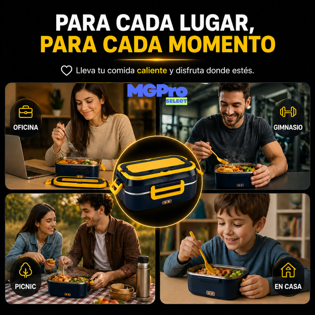 Lonchera Calentador Comida Portatil