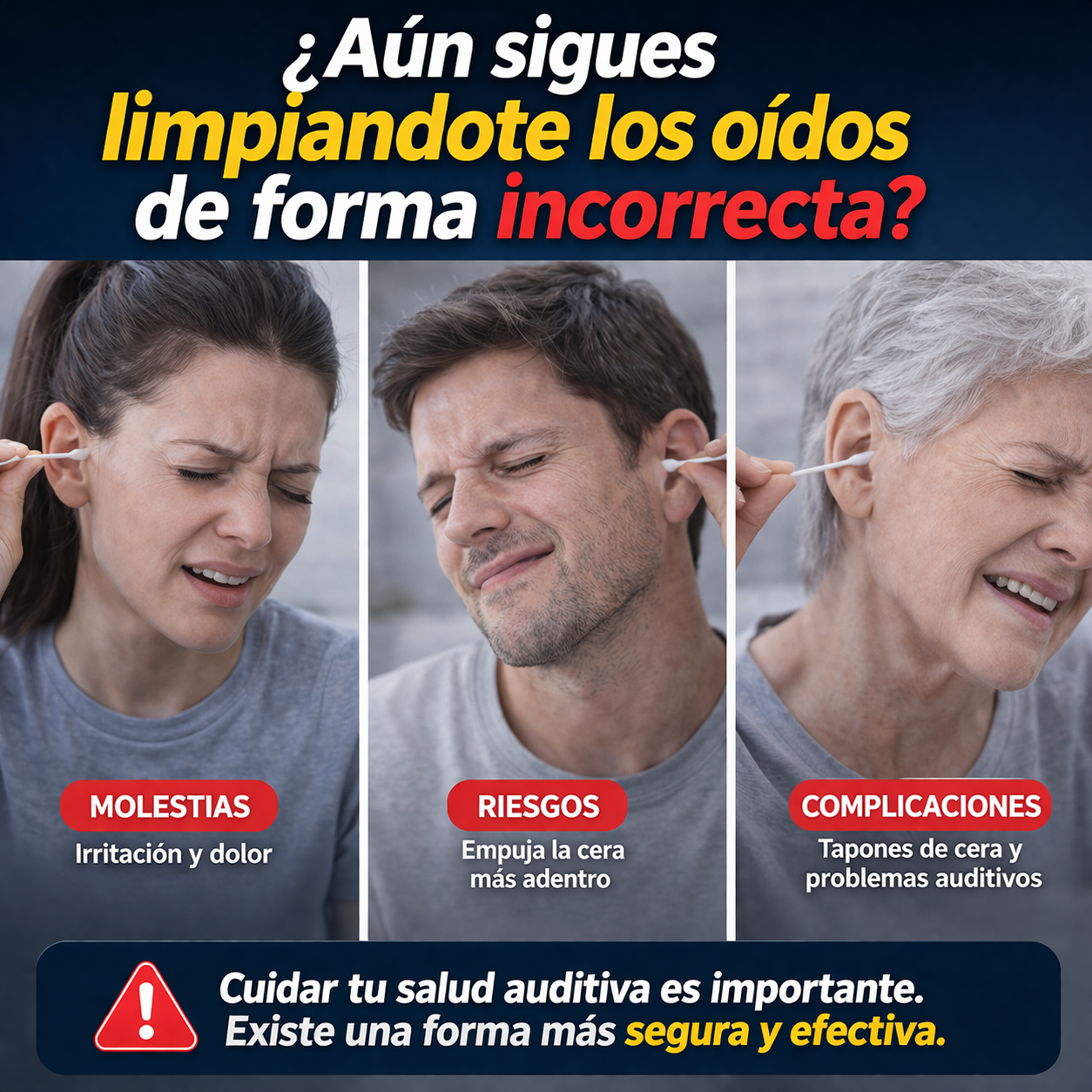 Limpiador Oídos Cámara HD