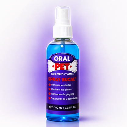 Oral Pet Spray Bucal Limpiador Mascotas