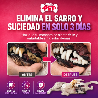 Oral Pet Spray Bucal Limpiador Mascotas