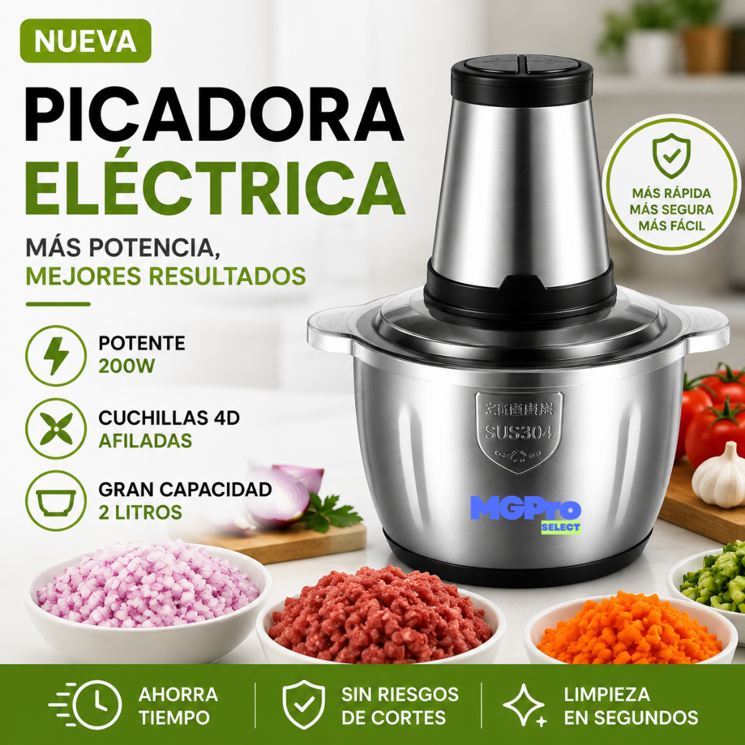 Picadora Electrica Dos Velocidades