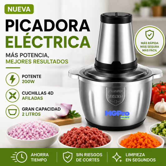 Picadora Electrica Dos Velocidades