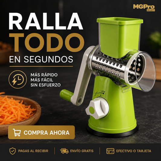 Rallador y Cortador de Verduras