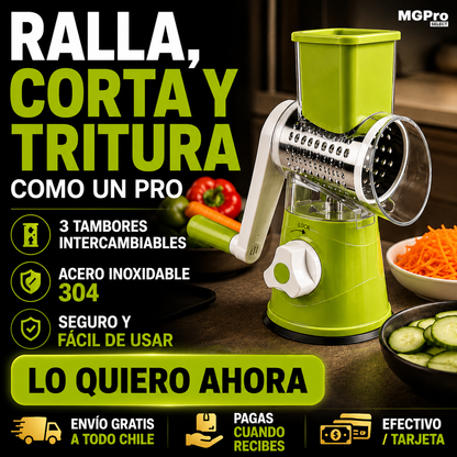 Rallador y Cortador de Verduras