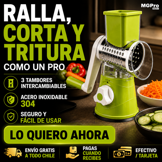 Rallador y Cortador de Verduras