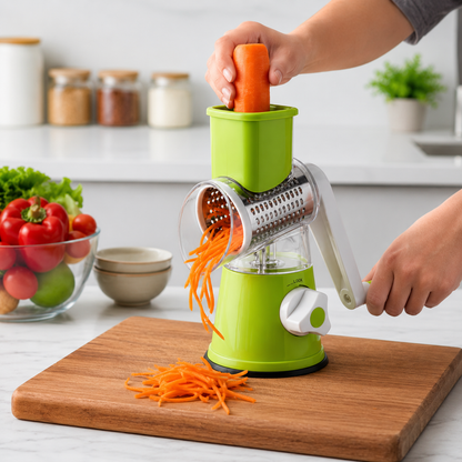 Rallador y Cortador de Verduras