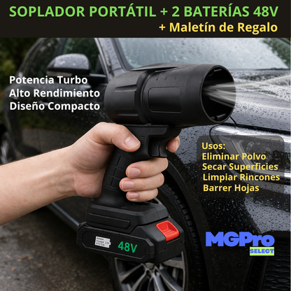 Soplador + 2 Baterías 48V