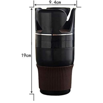 Portavaso Multifuncional Para Auto 5 en 1